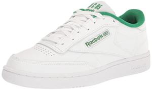 Reebok Club C 85 Sneaker in White/Green