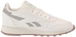 Reebok Women's Classic Leather Sneakers, Chalk/Grey