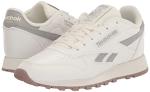Reebok Women's Classic Leather Sneakers, Chalk/Grey