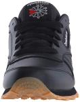 Reebok Classic Leather Sneakers for Boys, Black/Gum