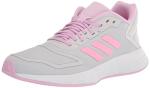 adidas Duramo 10 Kids' Running Shoe - Grey/Pink/Lilac