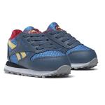 Reebok Kids Classic Leather x Sneaker, DC Comics/Upbeat Blue/Redtastic, 8 US Unisex Toddler