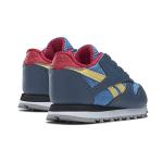 Reebok Kids Classic Leather x Sneaker, DC Comics/Upbeat Blue/Redtastic, 8 US Unisex Toddler