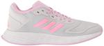 adidas Duramo 10 Kids' Running Shoe - Grey/Pink/Lilac