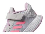 adidas Duramo 10 Kids' Running Shoe - Grey/Pink/Lilac