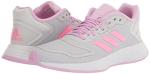 adidas Duramo 10 Kids' Running Shoe - Grey/Pink/Lilac