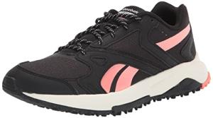Reebok Women's Terrain Running Shoe, Core Black/Ceramic Pink/Coral