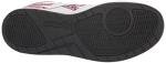 Reebok girls Bb4500 Court Basketball Shoe, White/Black/Atomic Pink, 4.5 Little Kid US