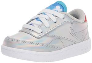 Reebok Girls Club C Sneaker, Pantone, 4.5 Big Kid