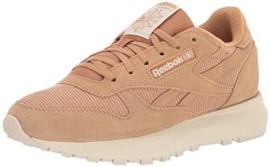 Reebok Women's Classic Leather SP Sneaker, True Beige/White, 8.5