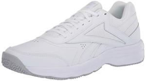 Reebok Men's Work N Cushion Sneakers, White/Cold Grey