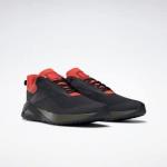 Reebok Men's Trail Cruiser Sneaker, Black/Dynamic Red/Army Green
