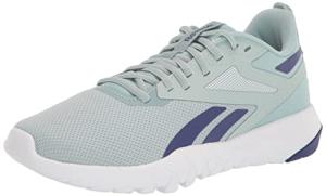 Reebok Women's Flexagon Force 4.0 Cross Trainer, Seaside Grey/Bold Purple/White