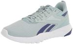 Reebok Women's Flexagon Force 4.0 Cross Trainer, Seaside Grey/Bold Purple/White