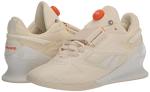 Reebok Legacy Lifter III Sneakers, White/Smash Orange, 5.5