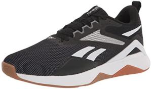 Reebok Men's Nanoflex V2 Training Shoes - Black/White
