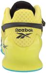 Reebok Legacy Lifter II Sneakers, Chartreuse/Black/Horizon Blue, 7.5M