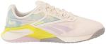 Reebok Nano X2 Sneaker for Women - Chalk/Quartz Glow/Acid Yellow