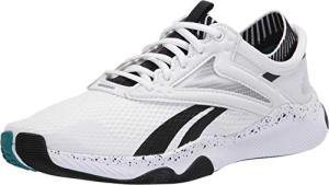 Reebok Women's HIIT Training Shoe, White/Black/Teal - Size 6