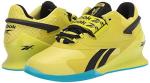 Reebok Legacy Lifter II Sneakers, Chartreuse/Black/Horizon Blue, 7.5M
