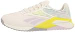 Reebok Nano X2 Sneaker for Women - Chalk/Quartz Glow/Acid Yellow