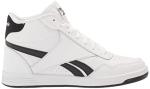 Reebok Women's High Top Sneakers, White/Black, 8