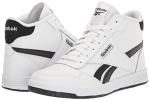 Reebok Women's High Top Sneakers, White/Black, 8