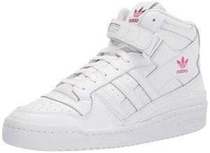 adidas Originals Women's Forum Mid Sneaker - White, 7.5