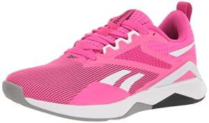 Reebok Nanoflex TR 2.0 Sneakers, Proud Pink/White/Pure Grey