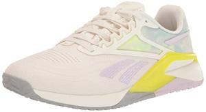 Reebok Nano X2 Sneaker for Women - Chalk/Quartz Glow/Acid Yellow