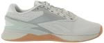 Reebok Nano X3 Cross Trainer, Sea Spray/Harmony Green/Gum, 7.5