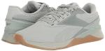 Reebok Nano X3 Cross Trainer, Sea Spray/Harmony Green/Gum, 7.5