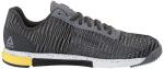 Reebok Men's Speed TR FLEXWEAVE Sneakers, Grey/Yellow, Size 8
