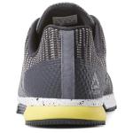 Reebok Men's Speed TR FLEXWEAVE Sneakers, Grey/Yellow, Size 8
