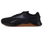 Reebok Nano X3 Cross Trainer in Black/Pure Grey - Men's 9 US