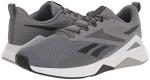 Reebok Men's Nanoflex TR 2.0 Sneakers, Pure Grey/Black