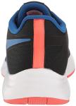 Reebok Men's Runner 5.0 Shoe, Black/Orange/Blue, 9.5