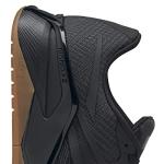 Reebok Men's Nano X2 Cross Trainer, Black/Grey 9.5