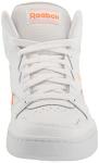 Reebok Men's Hi Top Basketball Shoe, White/Smash Orange/Pure Grey (Size 8)