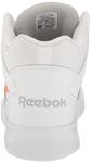 Reebok Men's Hi Top Basketball Shoe, White/Smash Orange/Pure Grey (Size 8)