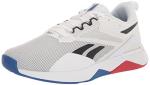 Reebok Men's Nanoflex Cross Trainer, White/Cold Grey/Black