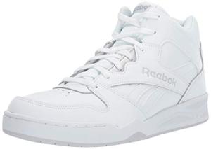 Reebok Bb4500 Hi 2 Men's Sneakers, White/Grey, Size 11
