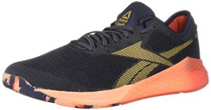 Reebok Men's Nano 9 Cross Trainer, Navy/Rosette/Sunglow, 12.5M
