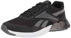 Reebok ZTAUR Men's Running Shoe, Black/Grey/White, Size 10