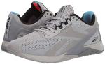 Reebok Nano X1 Cross Trainer Sneakers, Pure Grey/Radiant Aqua