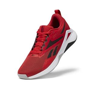 Reebok Men's Nanoflex TR 2.0 Sneakers, Red/Black/White, 11
