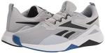 Reebok Nanoflex TR 2.0 Sneakers, Cold Grey/Black, 11.5