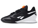 Reebok Legacy Lifter III Sneakers, Black/White/Smash Orange, 14