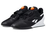 Reebok Legacy Lifter III Sneakers, Black/White/Smash Orange, 14