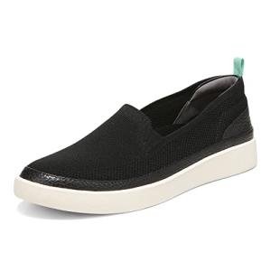 Black Knit Platform Sneakers with Arch Support